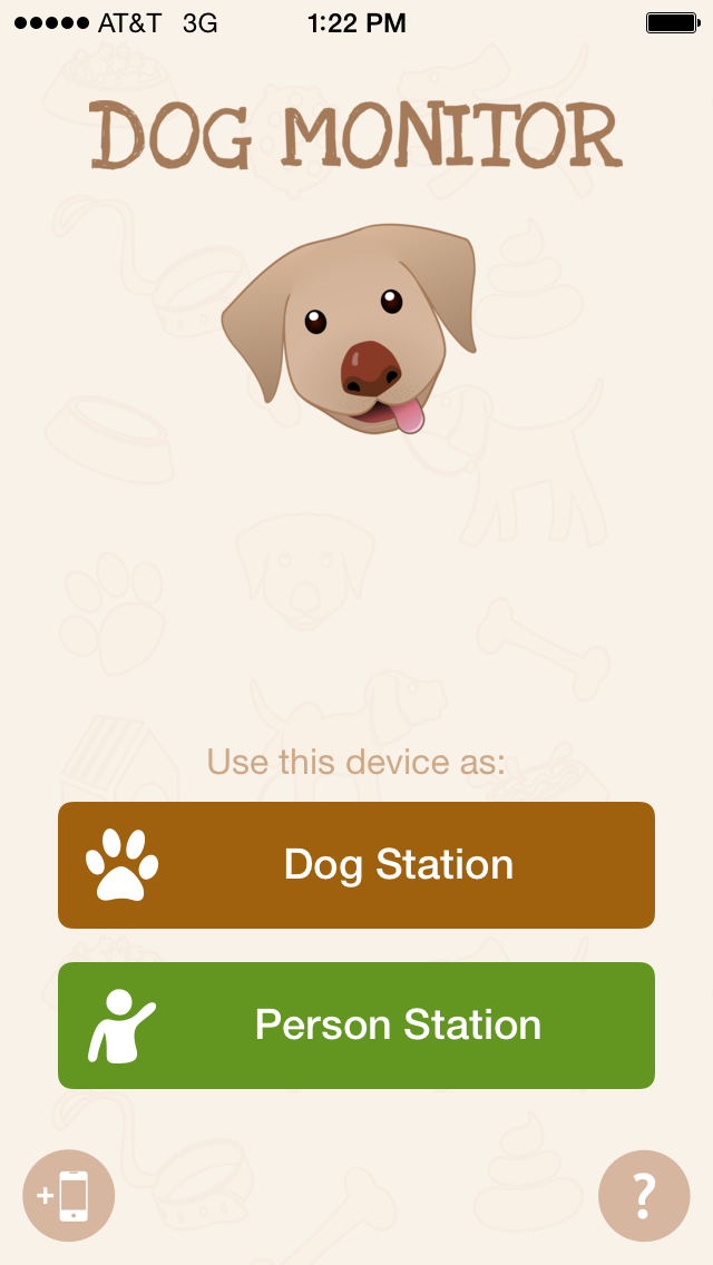 Dog Monitor Pet monitoring app for iPhone, iPad, Android and Mac